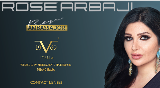 Versace, Lenses, 19V69, Italia, Rose Arbaji